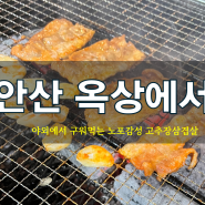 야외에서 구워먹는 노포감성 고추장 삼겹살 맛집 :: 경기도 안산 [옥상에서]