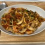 파스타 요리 기록 🍝 새우와 버섯, 루꼴라를 넣은 토마토파스타 🦐🍄🟫🌿🍅
