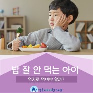 < 식욕부진 > 음식거부 - 밥 안 먹는 아이 어떻게 해야 될까요?