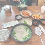 [ 신다연식당 ] 통영 안정 국밥 맛집