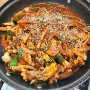 [충남 태안] 민지네 식당 낙지볶음, 해물칼국수
