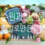 선물이 고민이라면 달달한 과일선물세트 추천, 수원 과일 맛집 과일로만든꿀봄