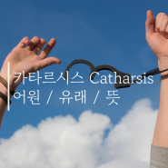 카타르시스 catharsis 어원 유래 뜻