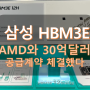 삼성전자, 미국 AMD에 4조원대 HBM 공급계약했다