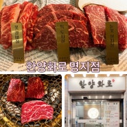 명지국제신도시맛집 명지소고기 한양화로 명지점