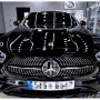 MERCEDES BENZ E350 Obsidian Black : 새똥 지우다 생긴 스크래치 제거 세미 폴리싱 & 유리막 시공~~!!!