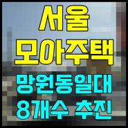 서울 망원동 모아타운 8개소 추진 계획