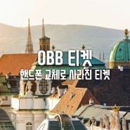 OBB 예약 비엔나-잘츠부르크, 핸드폰 교체로 사라진 모바일 티켓(ft. 예약팁)