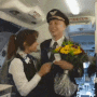 비행 중 승무원에게 청혼한 기장…"당신의 나의 가장 큰 꿈"