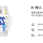 K 패스 현재시간 공식 정보