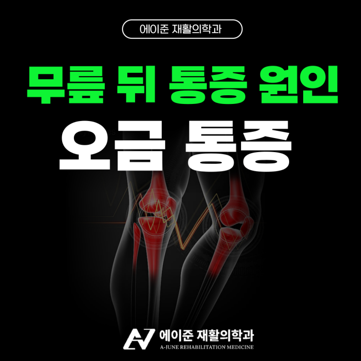 무릎뒤 종아리 뒤 햄스트링 통증 원인 '오금통증' 증상시 빠른 병원 치료가 중요한 이유?!_에이준재활의학과 : 네이버 블로그
