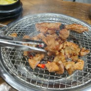 [주안 맛집] 주안 돼지갈비는 농원숯불왕갈비 :)