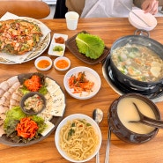 [대전 신탄진] 가족들과 주말 외식하기 좋은 맛집 : 공주 쌍신집 칼국수 대청호점