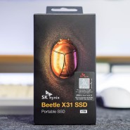 외장 포터블 휴대용 SSD 추천, SK Hynix Beetle X31 1TB 리뷰