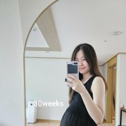 보파 임신 30주차 기록(배뭉침 시작+태동 엄청 활발+잠부족+식욕저하)