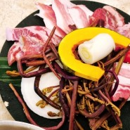 홍대역, 상수역 고기 맛집 <제주특별집> 특수부위 모듬구이, 멸치짜박이밥