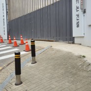 시흥 롯데캐슬 시그니처 2BL 건설 현장 스탠드 에어컨 4대 벽걸이 에어컨 1대 설치