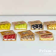 [ Prism mood 프리즘무드 ] 키위 청포도 블루베리 바나나 딸기 얼그레이 햄치즈 페스츄리 / 카페모형 / 디저트모형 / 음식모형 / 디저트납품