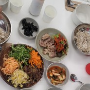 인천 삼산동 맛집 봉란옥 보리밥 으로 건강한 비빔밥 마음껏 먹을수 있어요