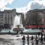 유럽 영국여행 내셔널갤러리 앞 트라팔가 광장 풍경