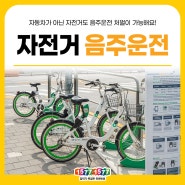 KD정보] 일반자전거 음주단속 (전동자전거/킥보드 단속규정)