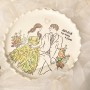 [웨딩촬영 드로잉 접시] 결혼 축하선물로, 포토테이블 장식용으로 주문제작