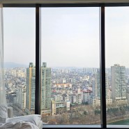 잠실 소피텔 앰배서더 서울 호텔 프레스티지 스위트룸 석촌호수뷰 숙박후기