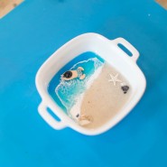 레진아트공방 아이와 제주바다 만들기 노꼬메공방