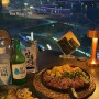 은계호수공원 맛집 ‘번우드’ 시그니처 립아이 스테이크 후기