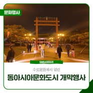 수로왕릉에서 열린 동아시아문화도시 개막행사(feat.돈(豚)아시아,달밤 피크닉)