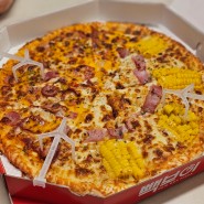 슈퍼빽보이와 체다콘치즈 피자, 홍콩반점 짬뽕 크림 스파게티
