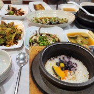 전복과 비빔밥의 전복장 돌솥밥 전복장! 돌게장