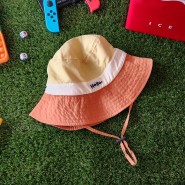 키즈 주니어 여름 햇빛차단 플랩캡 벙거지 모자 물놀이 갯벌모자