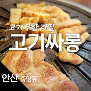 [안산 중앙동] 프리미엄 숯불구이 무한리필 고기싸롱