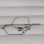 TIFFANY&CO 티파니앤코 엘사퍼레티 빈 디자인 실버목걸이 화이트골드 백금도금 수리.