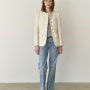 봄 필수 아이템 : 밝고 화사하게 포인트 주기 흰색/화이트 봄 자켓