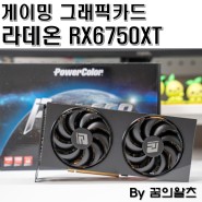 게이밍 그래픽카드, 라데온 GPU RX6750XT 가성비 넘치는 매력(feat. 대원씨티에스)