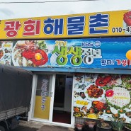 애견동반횟집 인천 연안부두 광희해물촌 후기