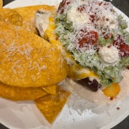 합정 맛집 이색적인 멕시코 음식 익스첼 고구마 과카몰리 파히타 까르니타스 후기