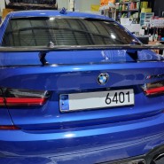 BMW G20 M340i 엔진오일 교환+루프스포일러 및 허브스페이스 장착_대전 씨랩_모토렉스 fs-x 0w40