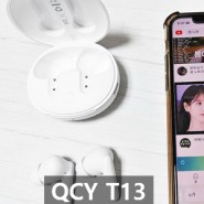 QCY T13 ANC2 APP 블루투스이어폰 무선 노이즈캔슬링으로 가성비 좋아요