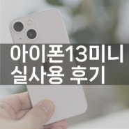 아이폰13 미니 mini 핑크 색상 생생한 실사용 후기, 단점까지 알아보자!
