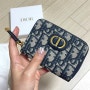 디올 지갑 실물 후기 | Dior 30 몽테인 보야저 코인퍼스 카드지갑 오블리크
