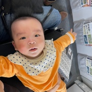 5개월아기랑 에어부산 타고 오사카 비행 "꿀팁&꿀템 소개~♡