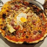 Roma[바베토피자 Pizzeria Da Baffetto]로마식 얇고 바삭한 화덕피자 일품!