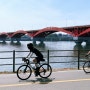 한강 자전거 대여 방법, 망원 한강공원 코스 추천하는 이유!
