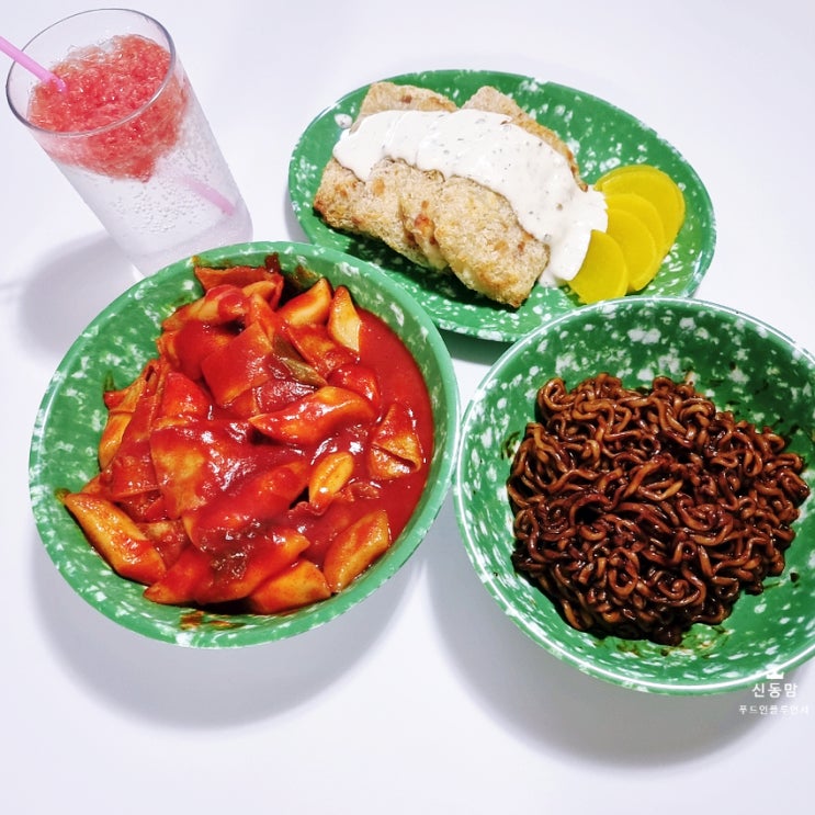밀떡 떡볶이 밀키트 우하하떡볶이 집에서 간단한 술안주 야식 가족모임음식 메뉴추천 : 네이버 블로그
