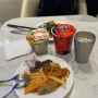 인천공항 2터미널 마티나 라운지 삼성카드 , 와그 이용 해서 여행 전 편하게 먹고 쉬기