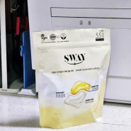 식기세척기세제 추천 액체캡슐세제 스웨이