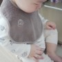 육아필수템 천연염색 아기 턱받이 일상유희 네츄럴 빕 사용후기